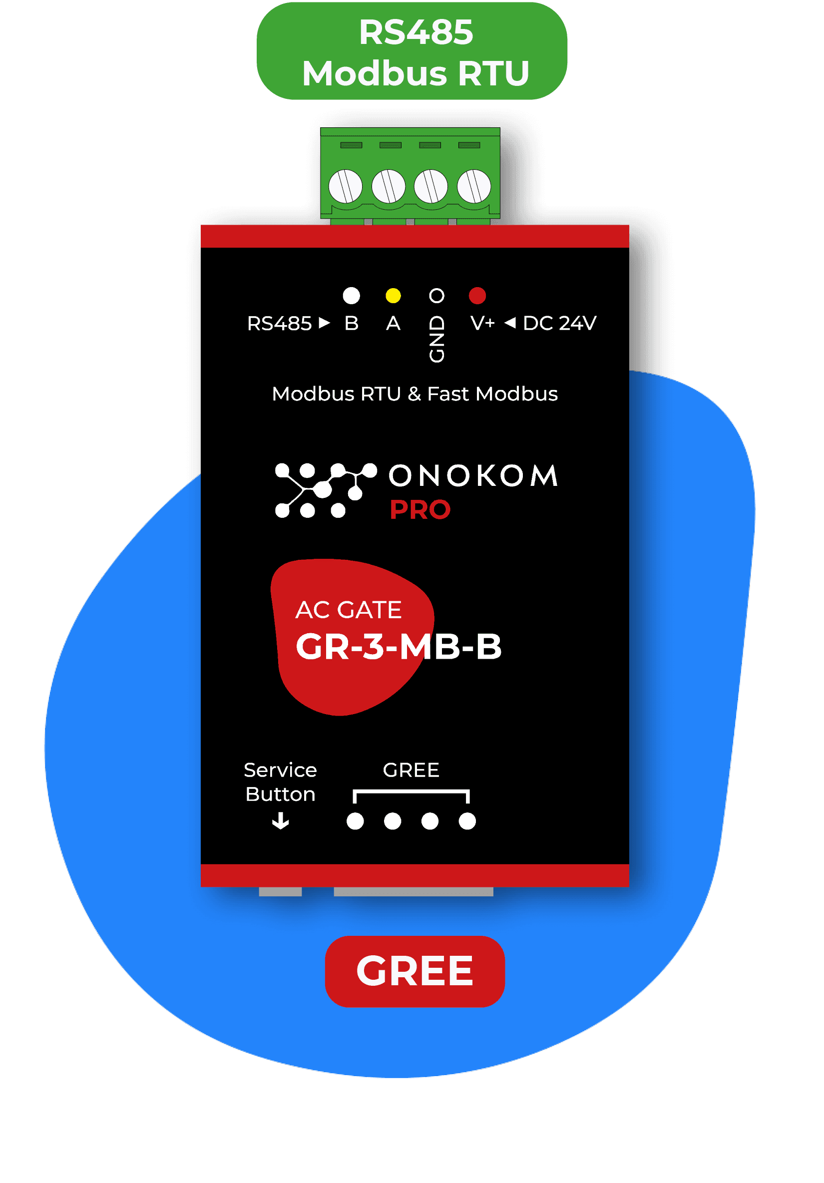 Onokom ONOKOM AIR GR-3-MB-B Modbus RTU template