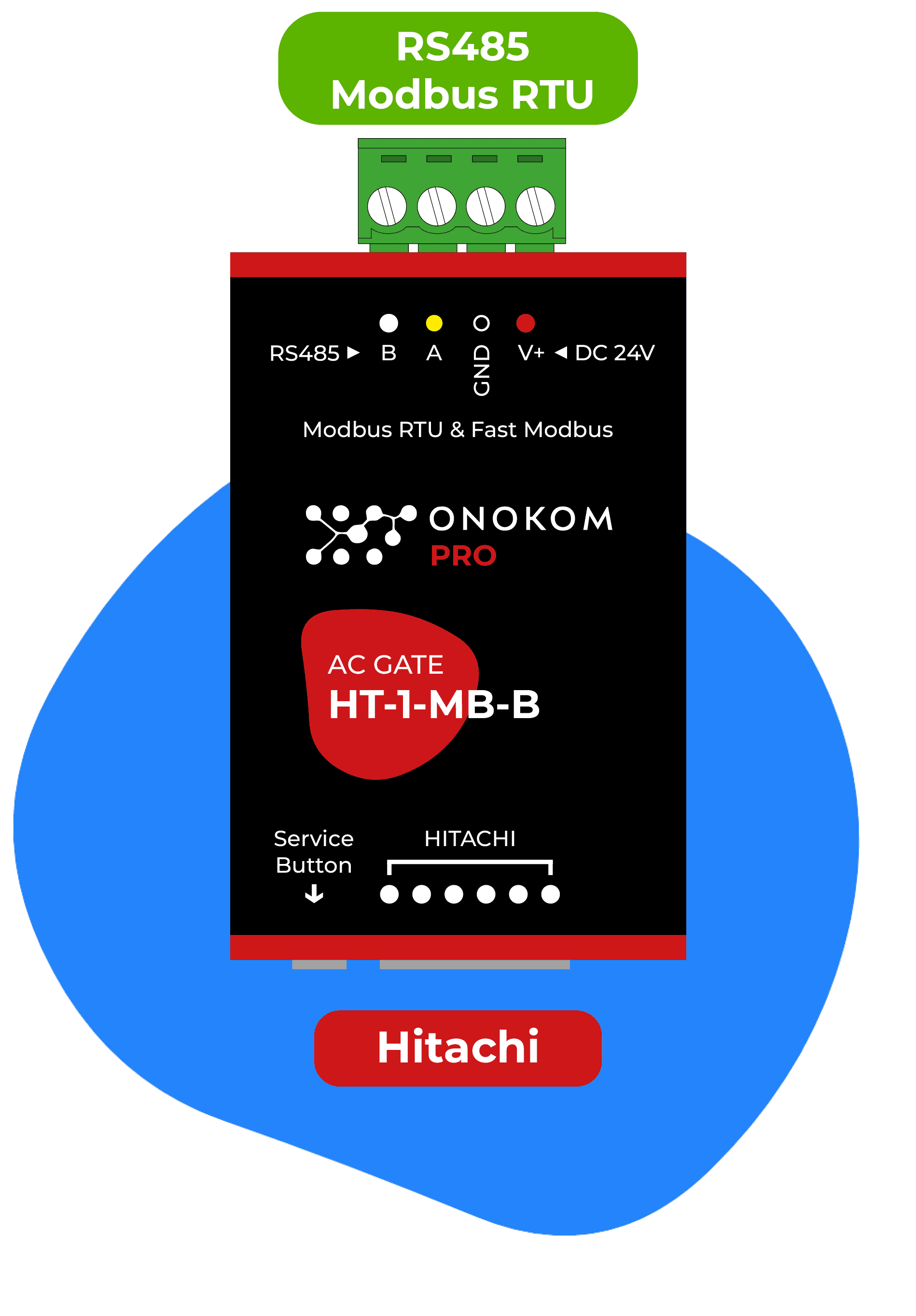Onokom ONOKOM AIR HT-1-MB-B Modbus RTU template