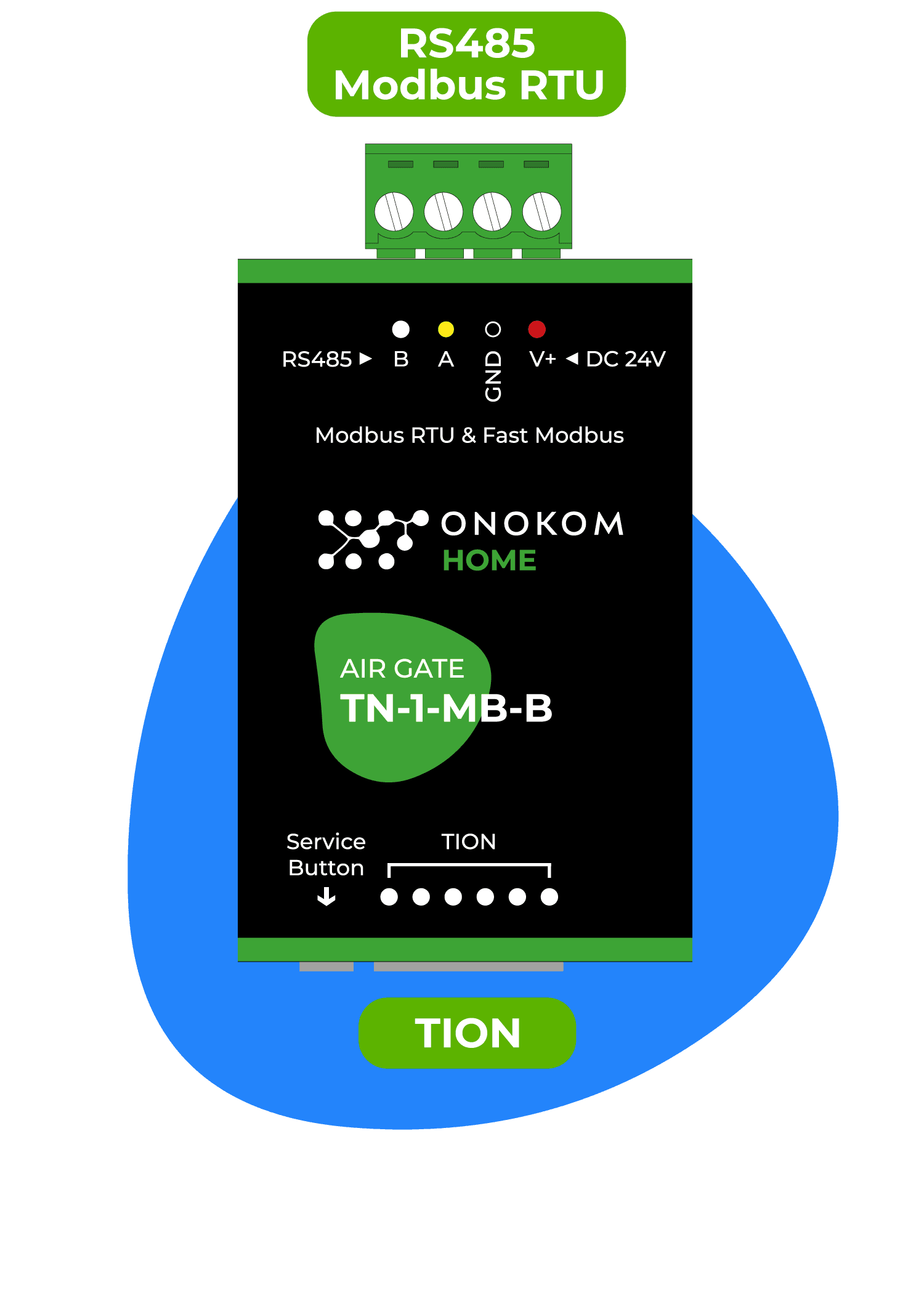 Onokom ONOKOM AIR TN-1-MB-B Modbus RTU template