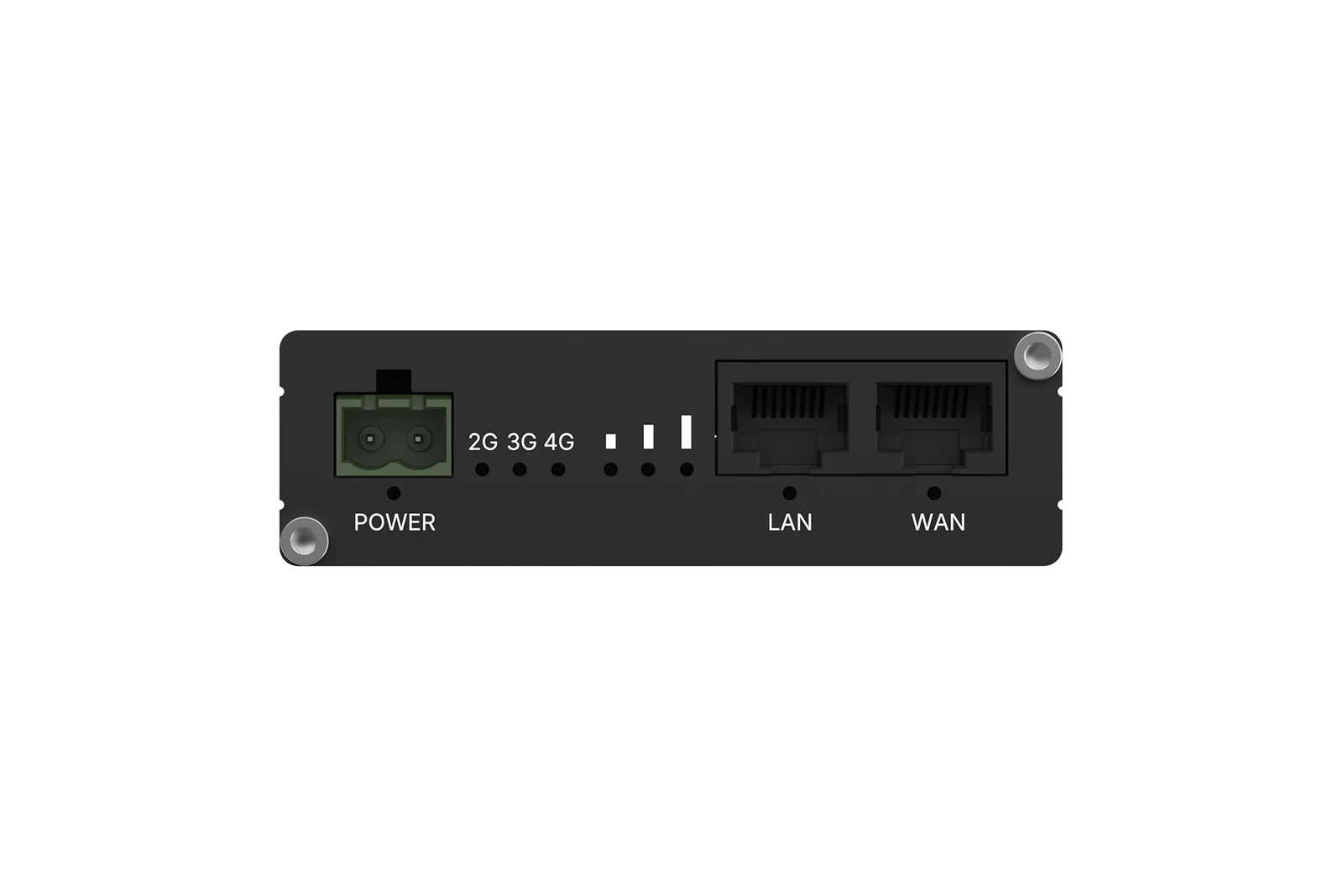 Network ports of the gateway