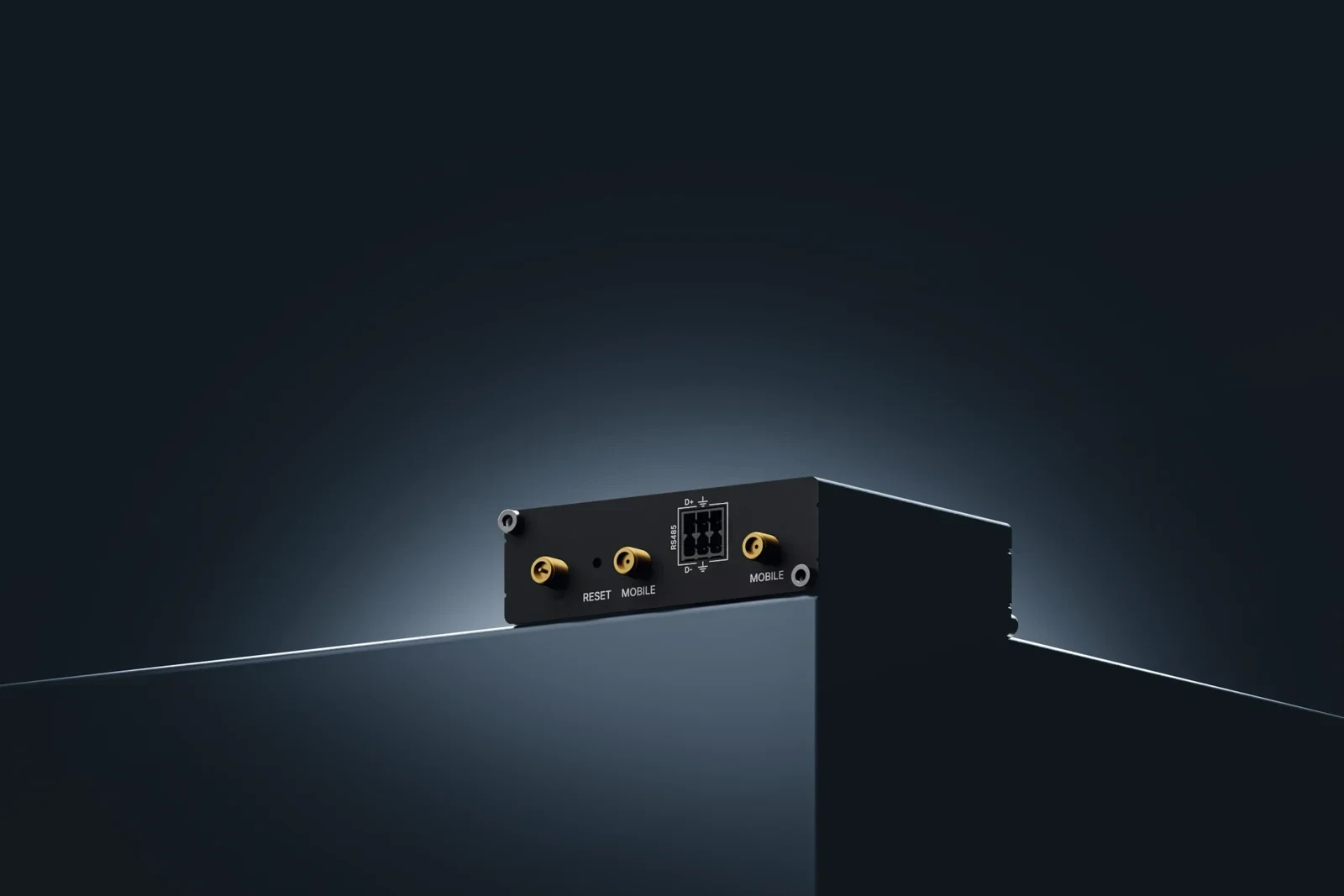 The gateway on the housing of a product